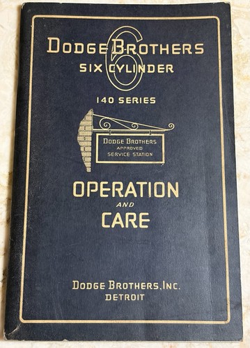Vintage dodge brothers six - brothers,